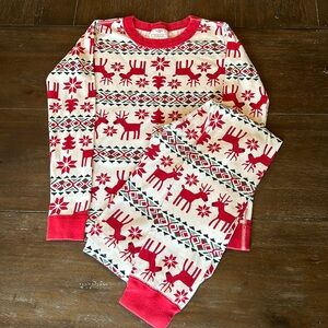 New Hanna Andersson Christmas Theme Pajama Set